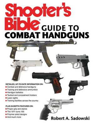 cover image of Shooter's Bible Guide to Combat Handguns